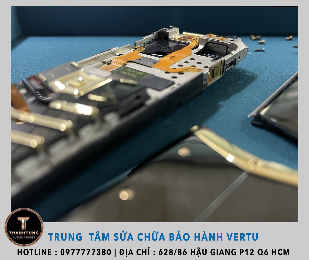 ĐỊA CHỈ SỬA CHỮA VERTU LẤY LIỀN TẠI HỒ CHÍ MINH