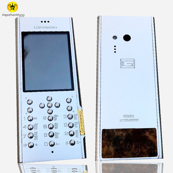 vỏ nokia 515 Gresso trắng  - D28