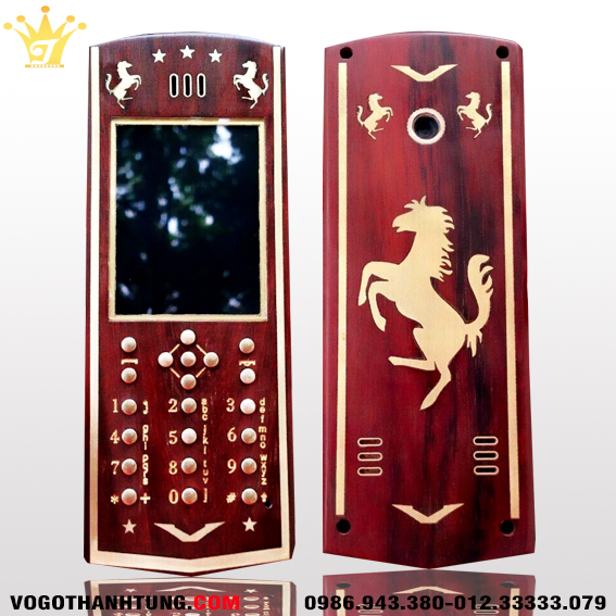 Vỏ gỗ 7210 khảm đồng -  KD03