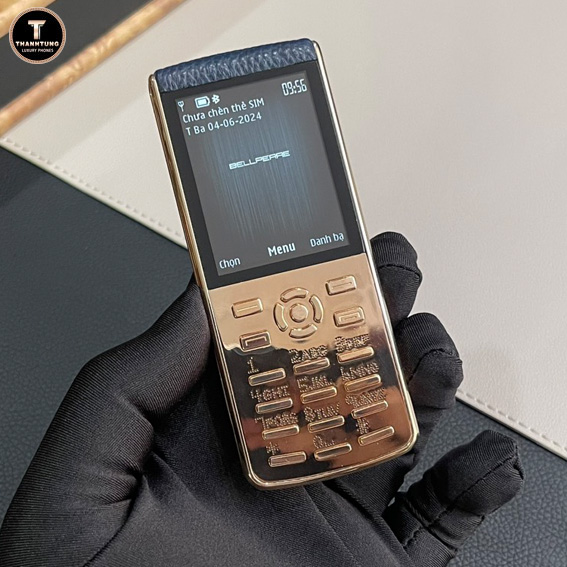Bellperre 316 Rose gold blue navi