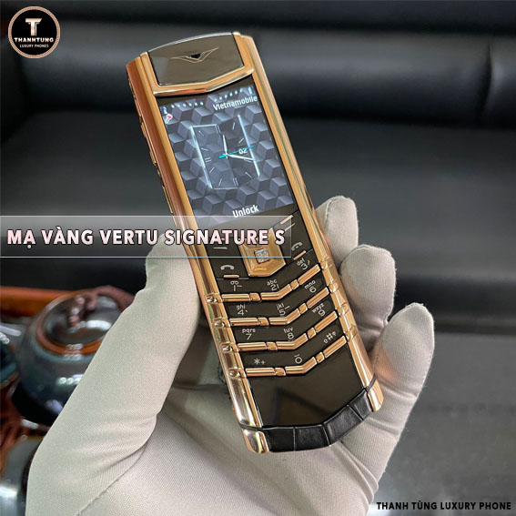 MẠ VÀNG VERTU SIGNATURE S  - MVSS05