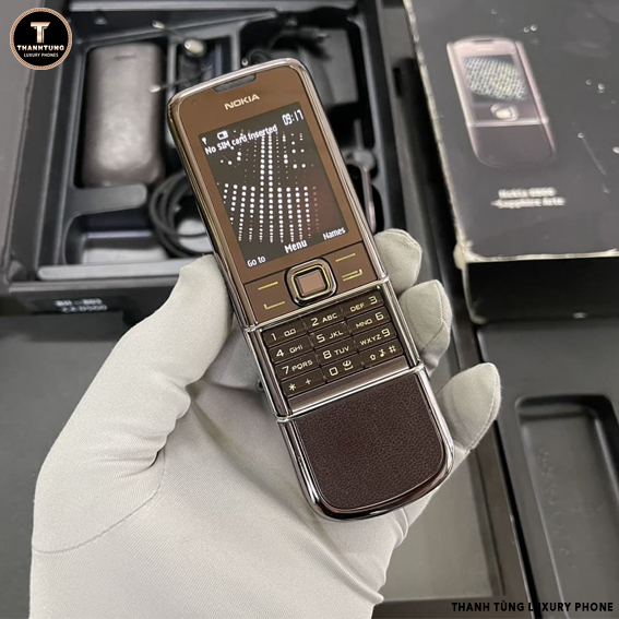 Nokia 8800 Sapphire Arte Brown Nguyên Zin Mới 98%