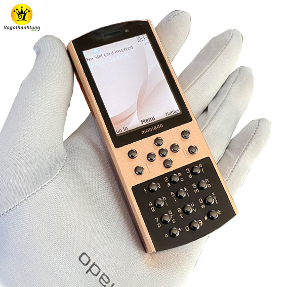 Mobiado 712 mạ vàng hồng 18k - DT05