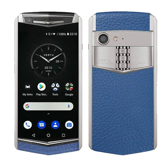 VERTU ASTER P SILVER DA XANH LƯỚT 98%